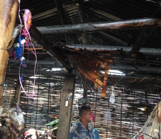 शरणार्थी शिविरमा फेरि आगलागी