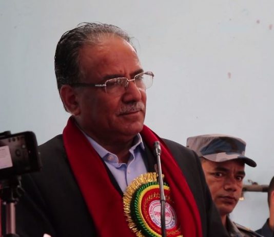 प्रधानमन्त्री ओलीसँग असमझदारी नरहेको प्रचण्डको दाबी